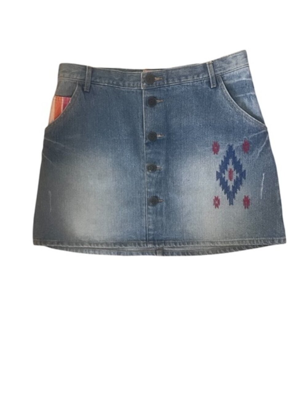 Titicaca Denim Mini Skirt